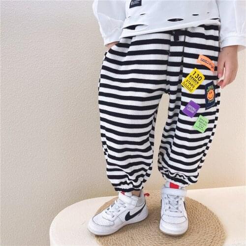 Special Spring Autumn Casual Pants Boys Kids Trousers Children Clothing Teenagers Sport In Stock High Quality