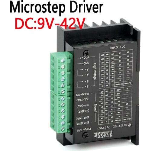 TB6600 4A 9-42V NEMA 17/23/34 Stepper Motor Driver CNC Controller, 42/57/86 Stepper Motor Driver tb6600 For cnc