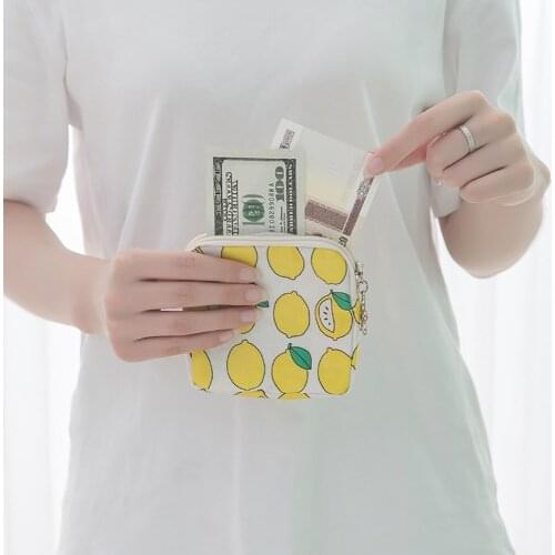 Women Small Cosmetic Bags Travel Sanitary Napkins Make Up Coin Bag Card Earphone Holder Lipstick Storage Pouch Purse Bags