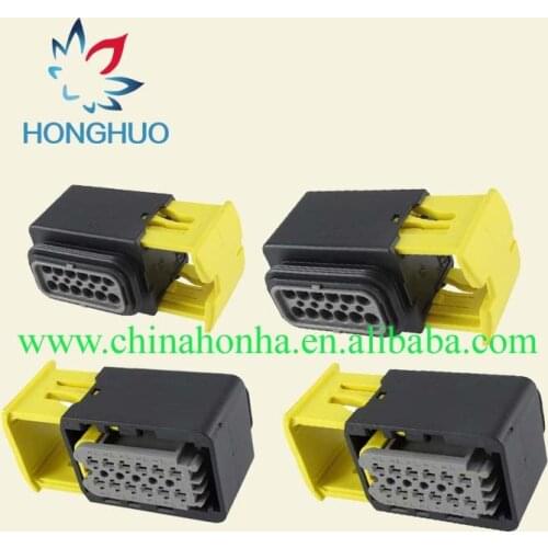 12Pin Automotive Connectors 2-1703639-1 Rectangular Harness Connector With Terminal DJ7123-1.5-21 12P