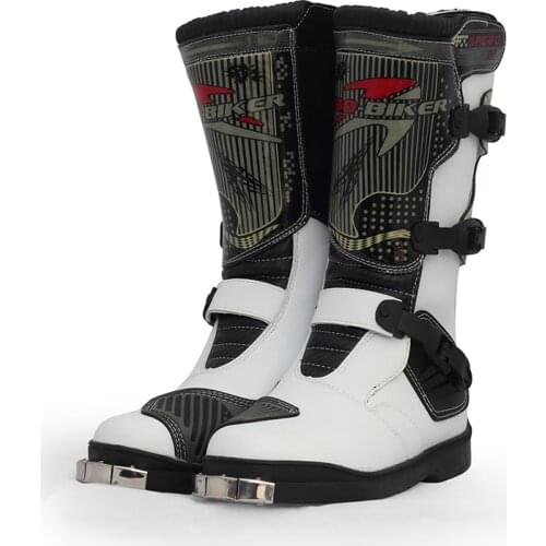 2021 Professional Motorcycle Racing Boots Mens High-Top Riding Shoes Off-Road Bike Boots Ladies Trendy Fashion Motorcycle Shoes