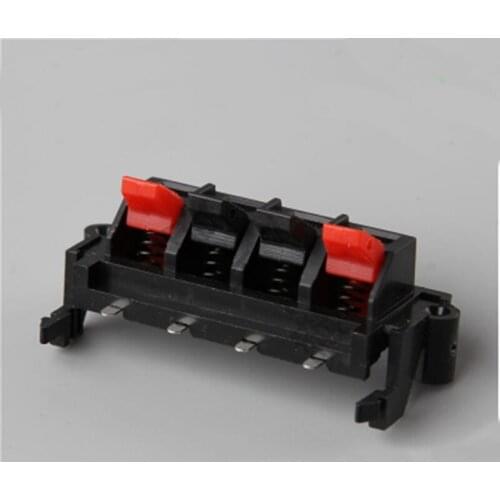 4-bit audio quick wiring aging test clip square outer terminal block 5pcs