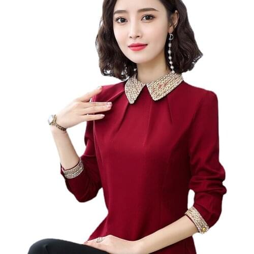 HECAIYUN Beige Blouses