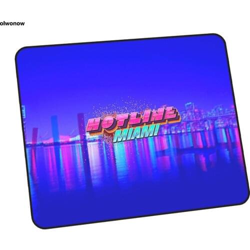 Hotline miami mouse pad gamer Popular 35x30cm notbook mouse mat gaming mousepad best seller pad mouse PC desk padmouse