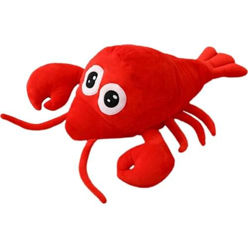 Cute Girls Hat Plush Lobster Hat Earflap Animal Cap Head Warmer Selfie Tools