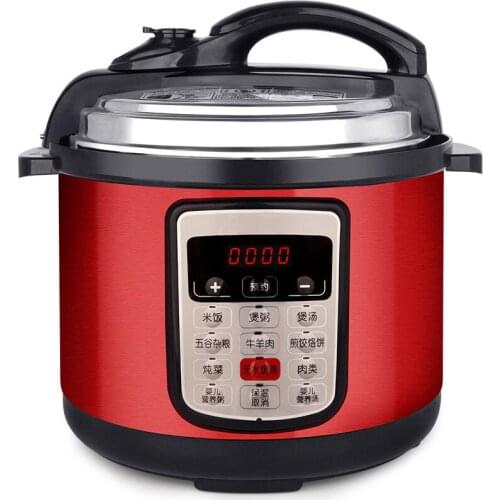 4L/5L/6L Multifunctional Programmable Pressure slow cooking pot non-stick Rice Cooker Stainless Steel Electric Pressure Cooker