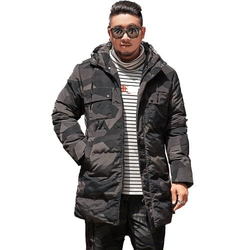 Plus big size 10XL 8XL 6XL 5XL 4XL men winter jacket brand clothing thick warm simple long parka men quality male winter coat