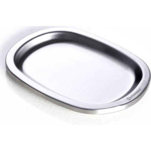 304 Stainless Steel Spoon Rest Extended Design for Stable Holding Anti Slip Base Easy Cleaning for Kitchen Cooking Utensils