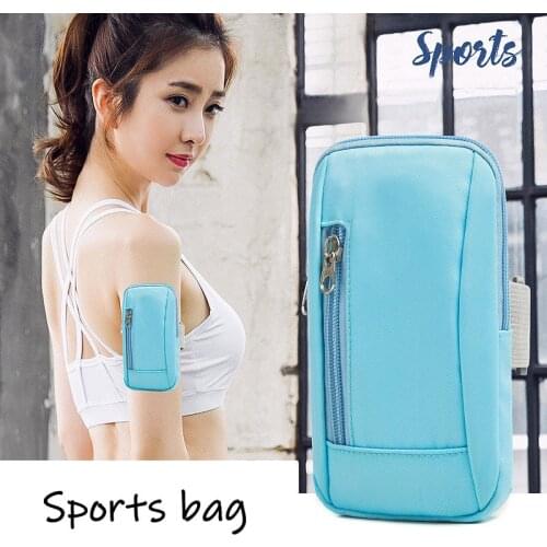 Outdoor Sport Cell Phone Arm Bag Waterproof Running Jogging Mobile Phone Bag Case Bike Hiking Cycling Fitness Card Holder Pouch