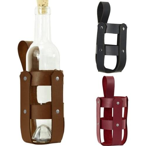 Medieval Water Bottle Pouch Viking Pirate Wine Flask Holder Bag With Leather Belt Loop Beer Hangs Kit For LARP Renaissance Fair