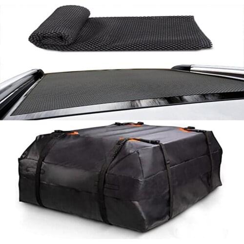 30x25x11cm Car Roof Carrier Bag Rooftop Luggage Carrier Car Cargo Roof Bag Black Storage Travel Waterproof For Car Accessories