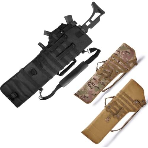 Outdoor Hunting Rifle Gun Bag AK Rifle Scabbard Knife Backpack Military Shoulder Sling Portable Holster Tactical Shot Gun Bag