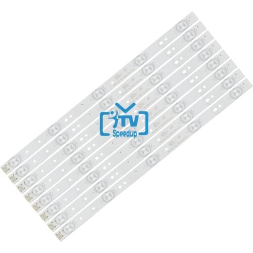 80pcs/lot LED strip For Philco Ph43e60dsgw Ph43e60 TQL43F4PR001 43E3000 43E3500 5800-W43001-3P00