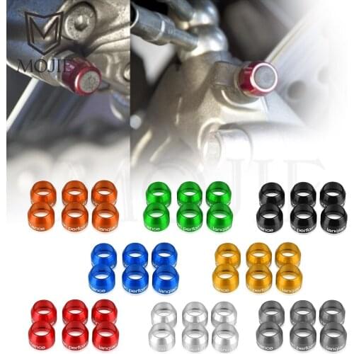 Motorcycle Universal Billet Bleed Valve Cover Kit For SYM Joyride 200 Joymax Z300 CRUISYM GTS TINI 3 GR 125 150 250 300