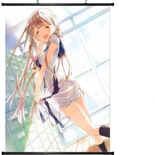 2020-January Japanese Anime Masamune-kuns Revenge Fujinomiya Neko Adagaki Aki Home Decor Wall Scroll Poster Decorative Pictures