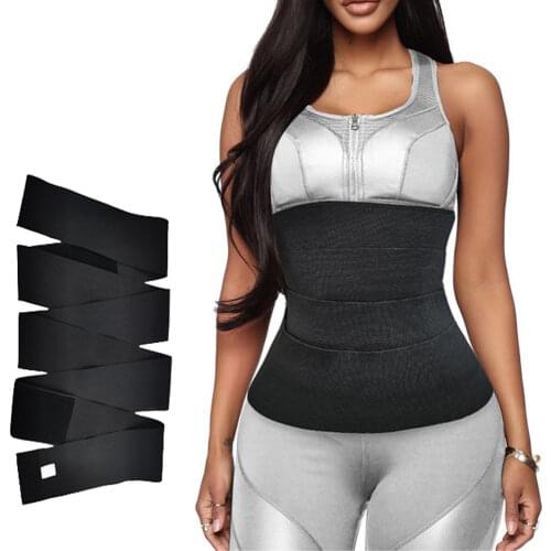 3m/4m Waist Trainer Tummy Control Wrap Long Slimming Belt Underwear Shapewear Body Shaper Bands Cinchers Fitness Fajas Straps