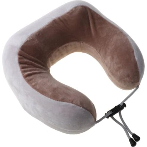 H7JC Car U-shaped Electric Massage Pillow Multifunctional Cervical Vertebra Massager Heating Neck Protector Massage Tool for