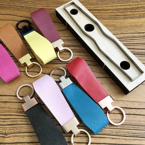 Keychain Wooden Die Cutting Leather Mold Keychain Wristband Cutting Mold Crafts