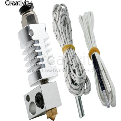 3D Printer Parts hotend elf-10 compatible CR-10 CR-10S to replace CR8/CR10 E3D V6 Bowden Extruder 1.75/0.4 nozzle