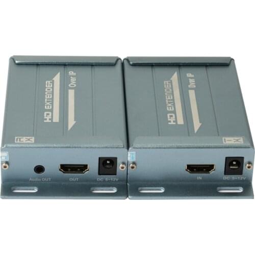 MiraBox HDMI Extender 1080P HDMI Over TCP/IP IP RJ45 Cable Cat5e Cat6 HDMI Audio Extender Like Splitter