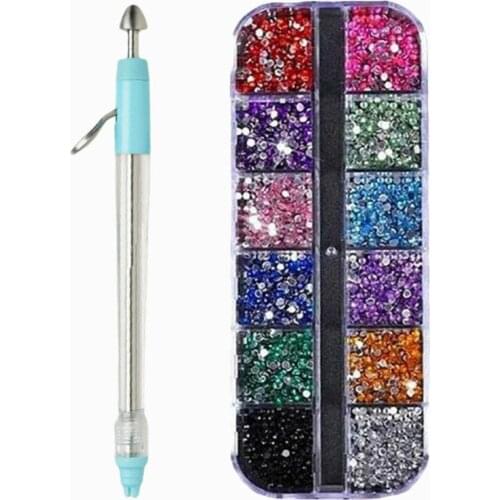 Multifunctional Nail Point Diamond Pen Point Diamond Pen Rhinestone Diamond Painting Cross Stitch Embroidery Tool