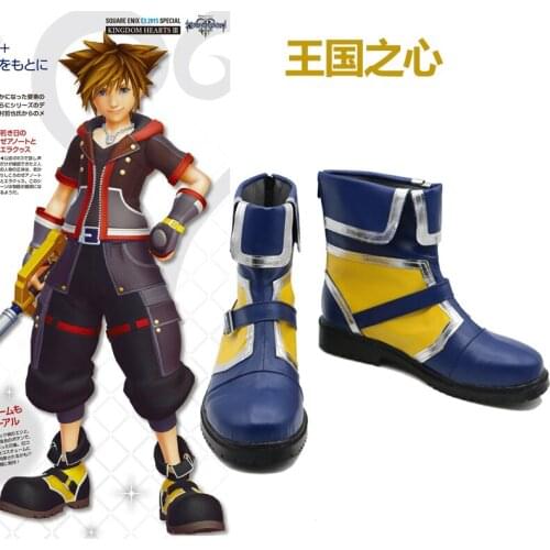 Kingdom Hearts Sora Cosplay Costume shoes boots