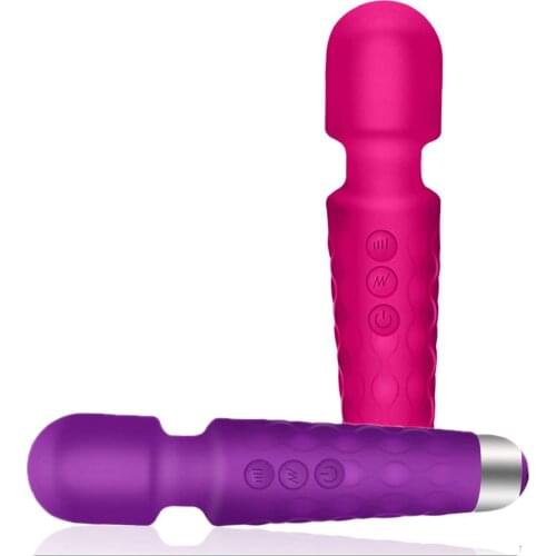 Personal Wand Vibrator With 8 Powerful Speeds 20 Vibration Modes For Men And Women, Handheld Realistic Vibrator Adult Sex Toys