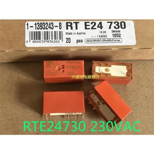 Relay RTE24730 230VAC 8A 8pin