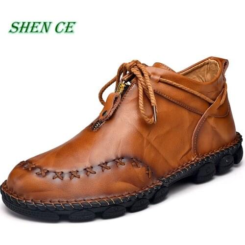 Мужские классические ботинки SHENCE China At AliExpress