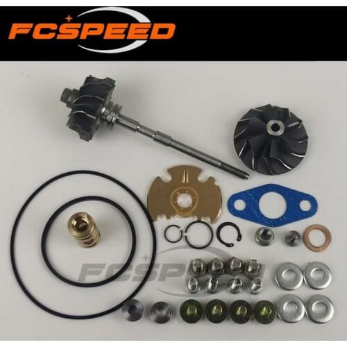 Turbo shaft and wheel + repair kit GT1749V 713517 for Ford Focus 1.8 TDCi 74Kw 85Kw 2001
