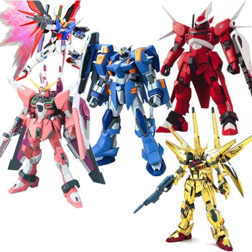 Mystery Boxes Gunpla Full Series HG 1/144 Anime Japanese Assembly Animation daban gaogao Robot Model Kids Action Figure Toys