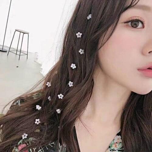 Korea Ins Hairpin Invisible Streamline Long Hair Decoration Hairband Sweet Flowers Lady BB Clip Hair Comb Hair Accessories
