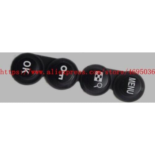 Body Rear Back Button Rubber Cover Menu Help OK Zoom Key Replacement Part For Nikon D3 D3X Digital Camera