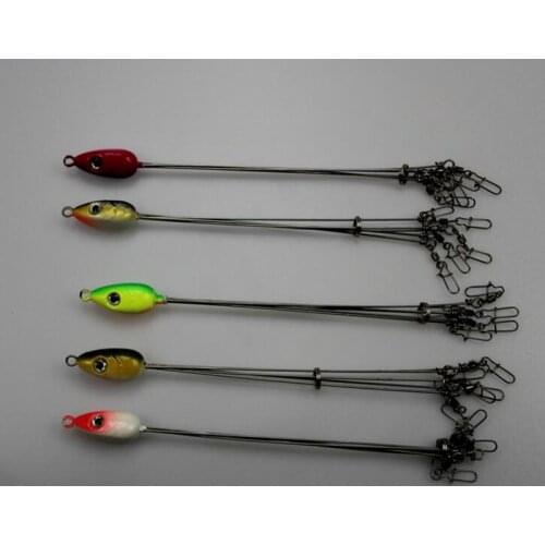 5Pcs Alabama Fishing Group Fishing Lures 12g Hard Baits Paillette Rotary Imitation Fishing Tackle