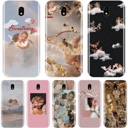 Angel Cupid Phone Cases For Samsung Galaxy J2 J5 J7 Prime J4 J6 J8 Plus 2018 Silicone Cover For Samsung J3 J5 J7 2015 2016 2017