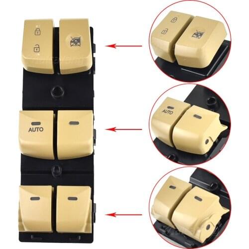 Master Power Window Control Switch 93570-4V000 93570-4V010 93570-4V040 Car Styling For Hyundai 2012 2013 2014 2015 2016