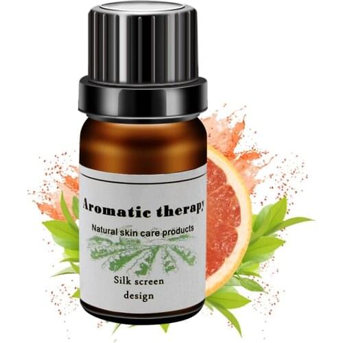 Grapefruit 100% Pure Essential Oil 10ml Clean Skin Tightening Adjust Oily Skin and Acne Care for Aromatherapy Spa Massage Oil