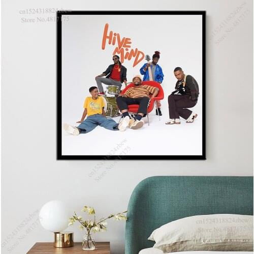 The Internet Poster Rapper Singer Music Album Hive Mind Canvas Painting Wall Art Posters and Prints Home Decor