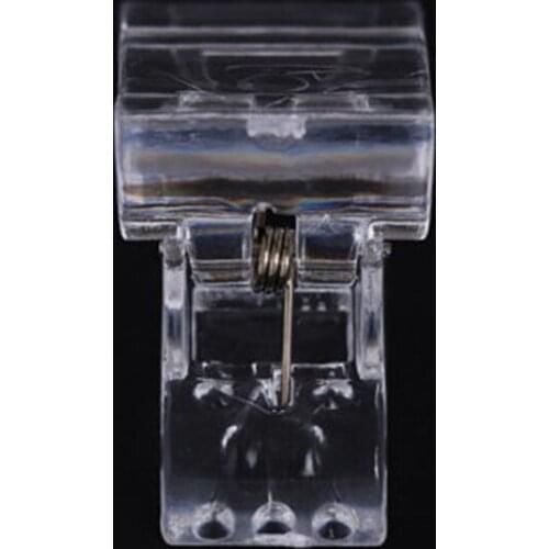 Nail Tips Clip Transparent Finger Quick Building Gel Extension Nails Art Manicure Tool B99