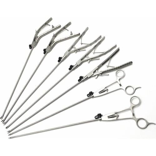 Stainless Steel Laparoscopic Simulation Training Instruments needle holder forceps dental practice tools Educational Equipment