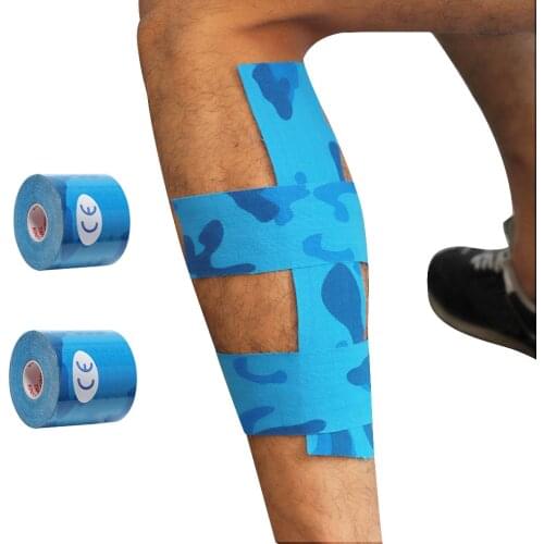 5 Meters Kinesiology Tape Athletic Tape Sport Recovery Tape Strapping Gym Fitness Tennis Running Knee Muscle Protector Scissor