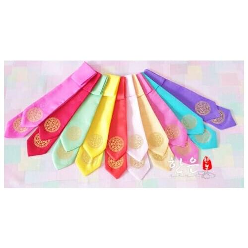 2020 New Fashion Korean Hanbok Hair Accessory Woman Girl DAENGGI Hanbok Hairband PIGTAIL RIBBON