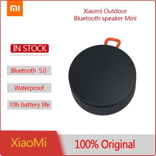 Original Xiaomi Outdoor Bluetooth Speaker Mini Portable Wireless Waterproof Dustproof Speaker MP3 Player Stereo Surround Speak
