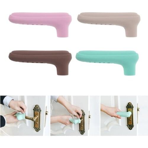 Home Door Handle Knob Silicone doorknob Safety Cover Guard Protector Baby Protector Child Protection Products
