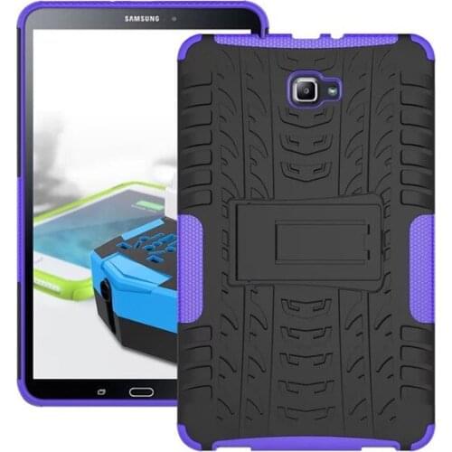 Silicon TPU+PC Shell Shockproof Armor Case For Samsung Galaxy Tab A A6 10.1 T580 T585 T580N T585N 10.1 Inch Tablet Case +PenFilm