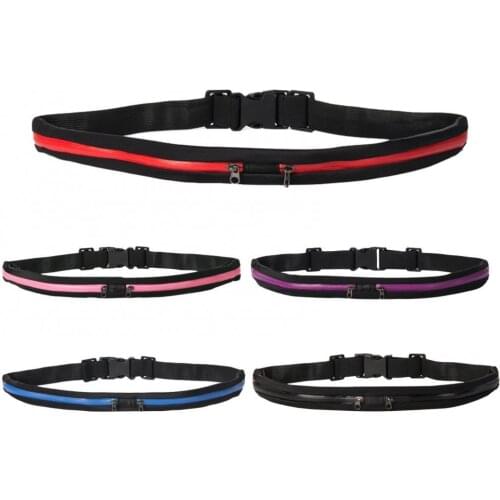 Sports Bag Running Waist Bag Pocket Bag Outdoor Jogging Cycling Running Bag Waterproof Adjustable Anti-theft Pack Sport Belt Bag