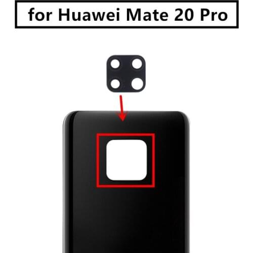 2pcs for huawei mate 20 pro Camera Glass Lens Back Rear Camera Glass Lens with Glue Replacement Repair Spare Parts