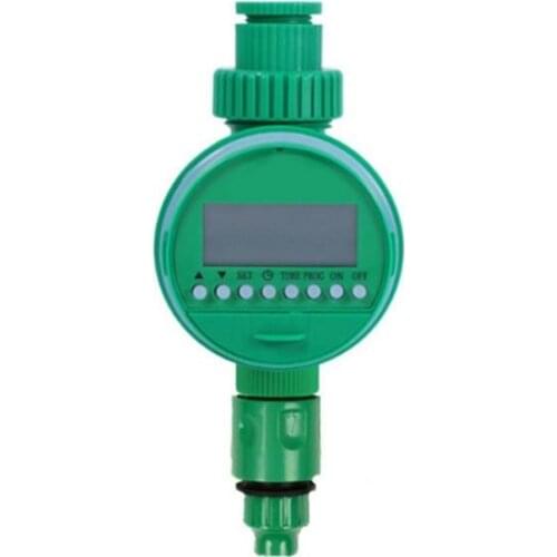 Garden Water Timer Irrigation Controller System Automatic Intelligent Electronic LCD Display Home Ball Valve Watering Timer