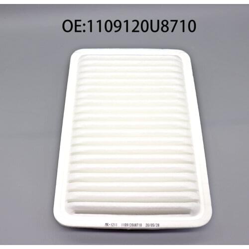 Car Engine Air Filter for JAC Refine S2 1.5L 2014- 1.6L - Refine S2 Mini 1.3L - 1109120U8710