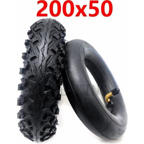 High Quality (8" X 2") 200X50 Inner Outer Tyre 8 Inch Tire for Electric Gas Scooter Electric Scooter Wheelchair Accessories